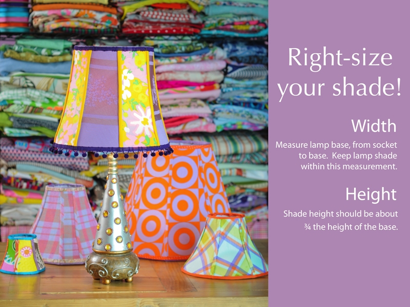 Sizing Replacement And Custom, How To Measure A Lamp For New Shade Size And Shape